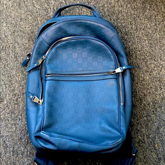 Royal Blue Authentic Louis Vuitton Backpack - Picture 1 of 4